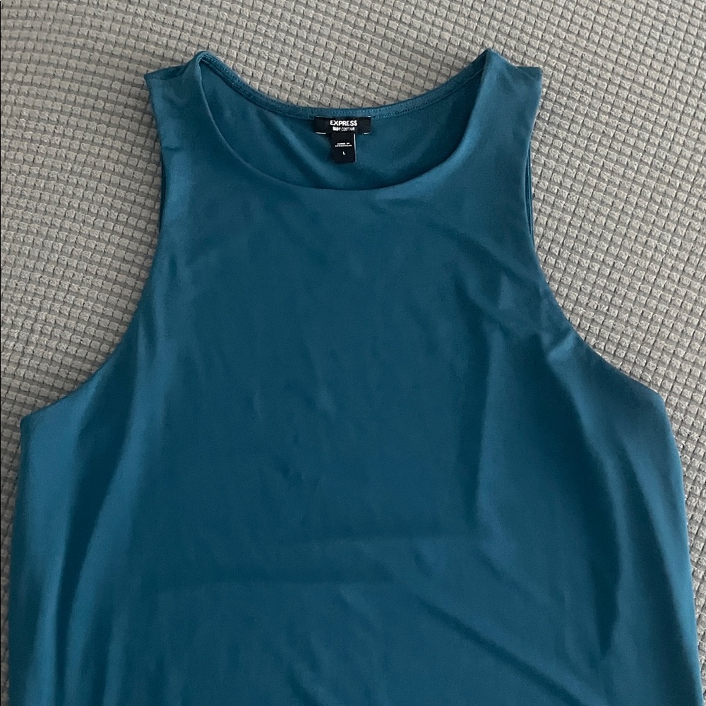 Express Teal Tank Top